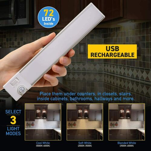 Support: Smart Voice-Activated Under Cabinet Lighting