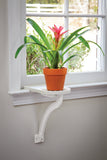 Plant Caddy Shelf: Indoor Peel & Stick Window Sill Plant Pot Holder Shelf