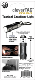 CleverTAC™ KeyLight - Mini Tactical EDC Flashlight -3 light modes with carabiner