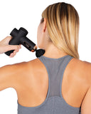 Copper Fit Percussion Massage Gun w/ 4 attachments, Cordless, Rechargeable