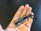 CleverTAC™ KeyLight - Mini Tactical EDC Flashlight -3 light modes with carabiner