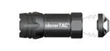 CleverTAC™ KeyLight - Mini Tactical EDC Flashlight -3 light modes with carabiner