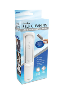 Fuzz Free - Self Cleaning Lint and Hair Removal Brush