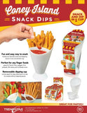 Coney Island Snack Dips - Set of 2 - Snack and Dip in One Cup