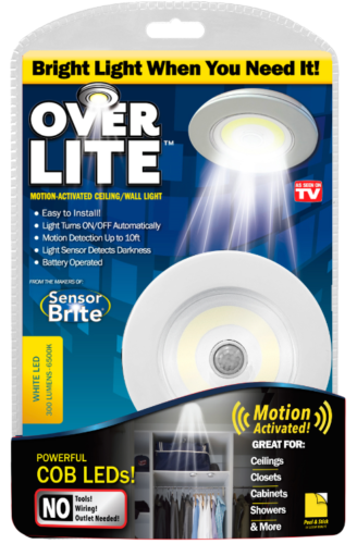 Sensor Brite Ultra Overhead Motion Activated LED Rechargeable